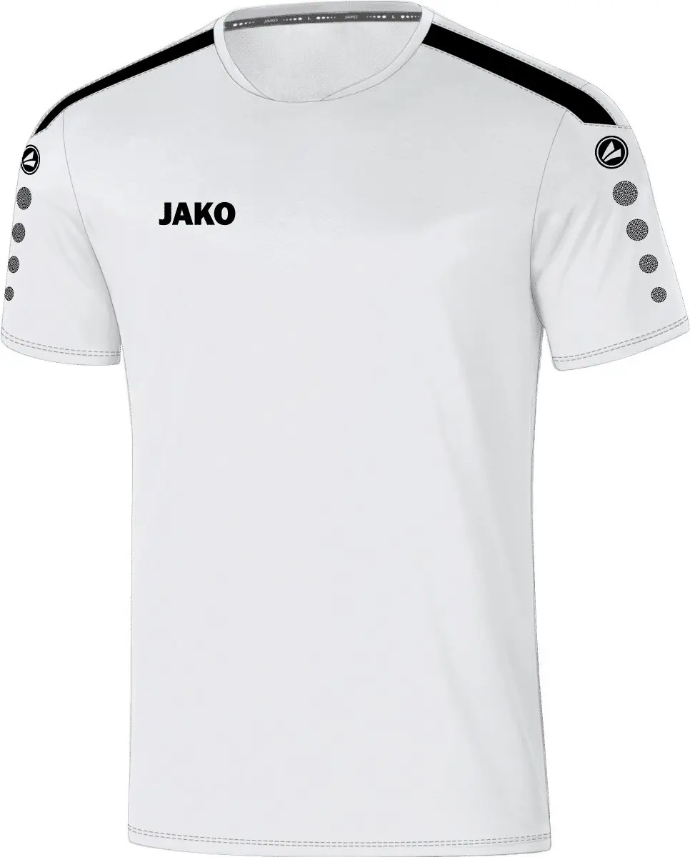 JAKO Power Shirt Dames Korte Mouw - Maat 44 Wit