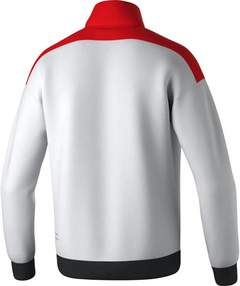 Erima Change Trainingsjack Kinderen 164 - Wit/Rood/Zwart