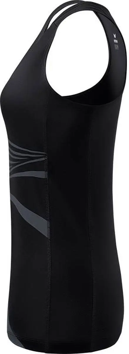 Erima Racing Hardloopsinglet Dames 34 - Zwart
