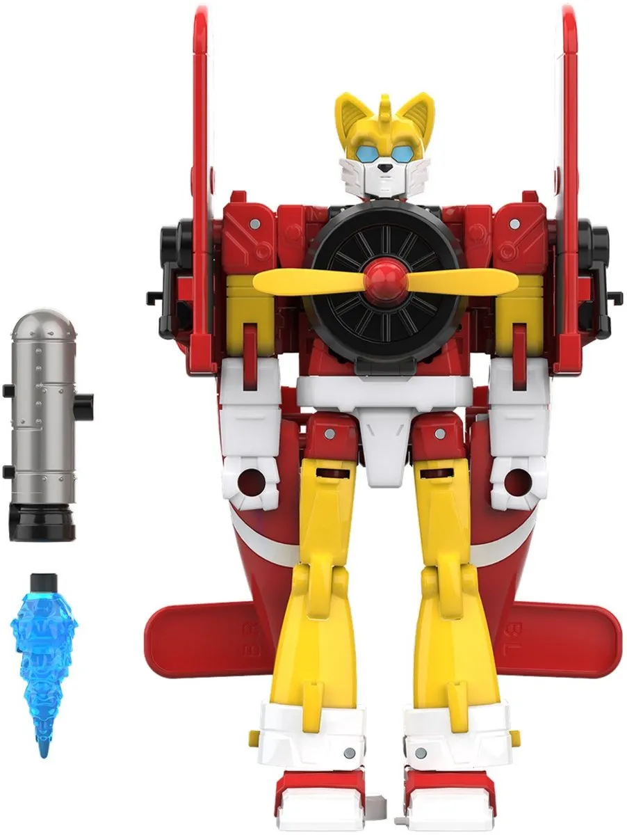 Hasbro Sonic & Transformers Wingtail & Blue Booster - 13cm - Multi