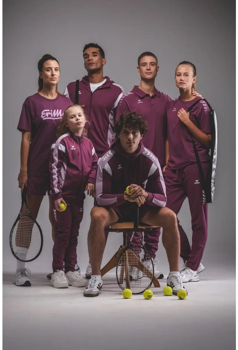 Erima Celebrate 125 Trainingsbroek Heren - L - Bordeaux
