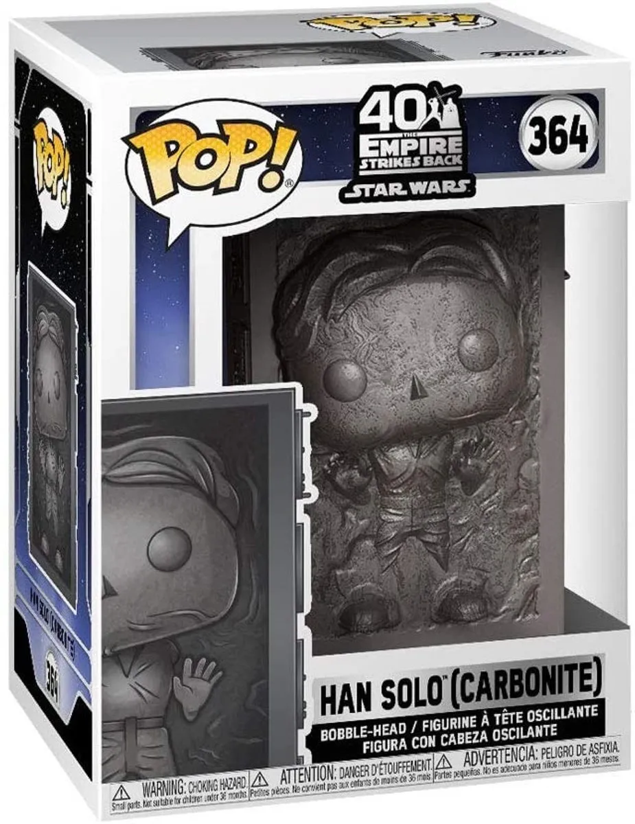 Funko Pop Star Wars Han Solo in Carbonite #364 - Multi