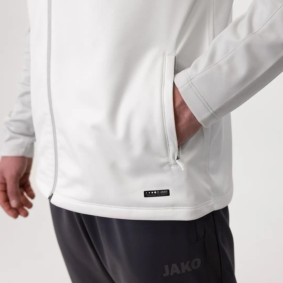 Jako Iconic Polyestervest Heren - Wit 3XL