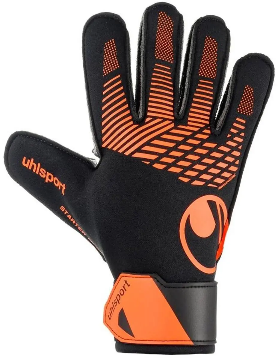 Uhlsport Fangmaschine Starter Resist+ Keepershandschoenen Oranje,Zwart 3.5