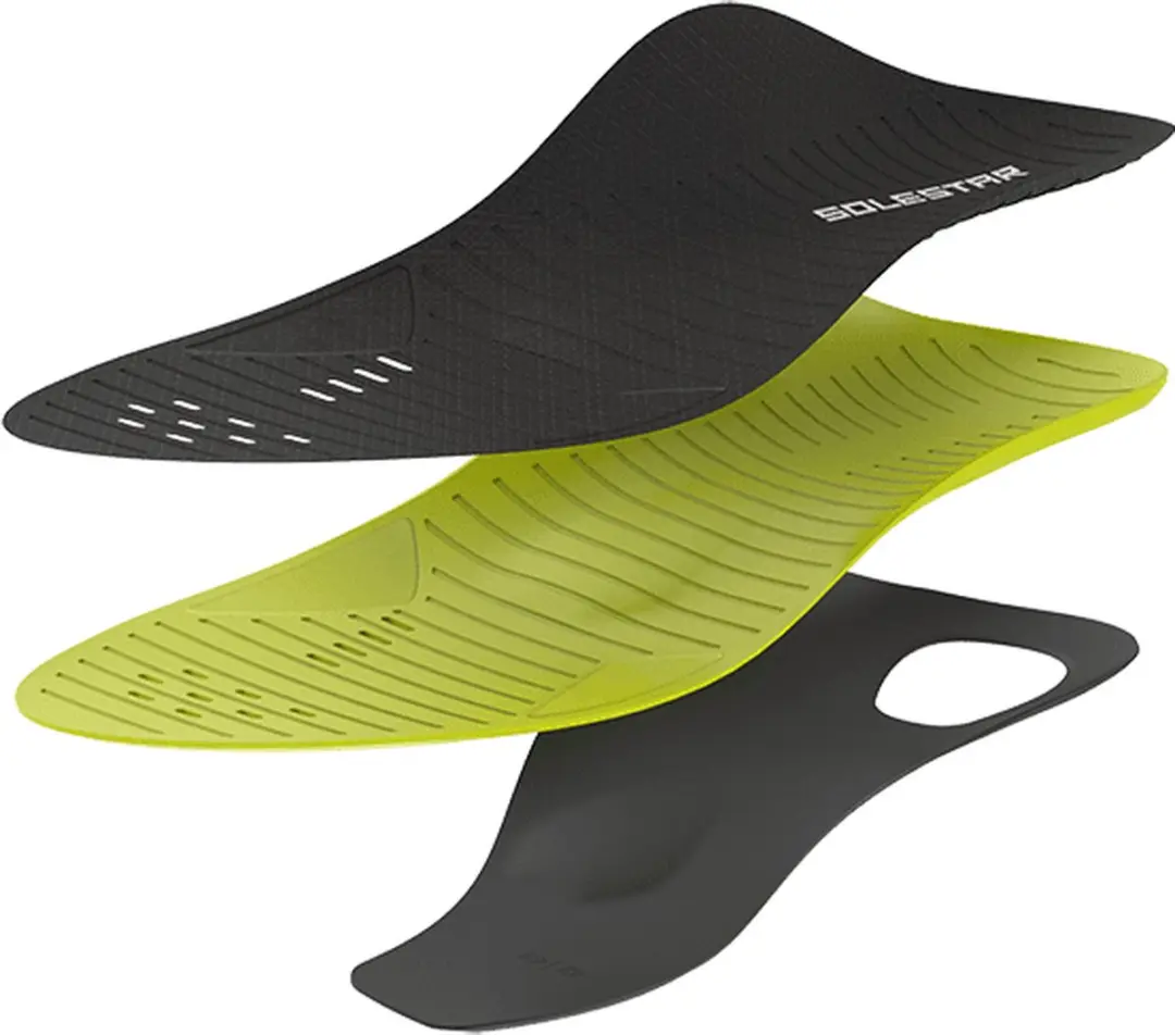Ergon IP3 Inlegzool - 36.5/38.5 - Zwart/Geel