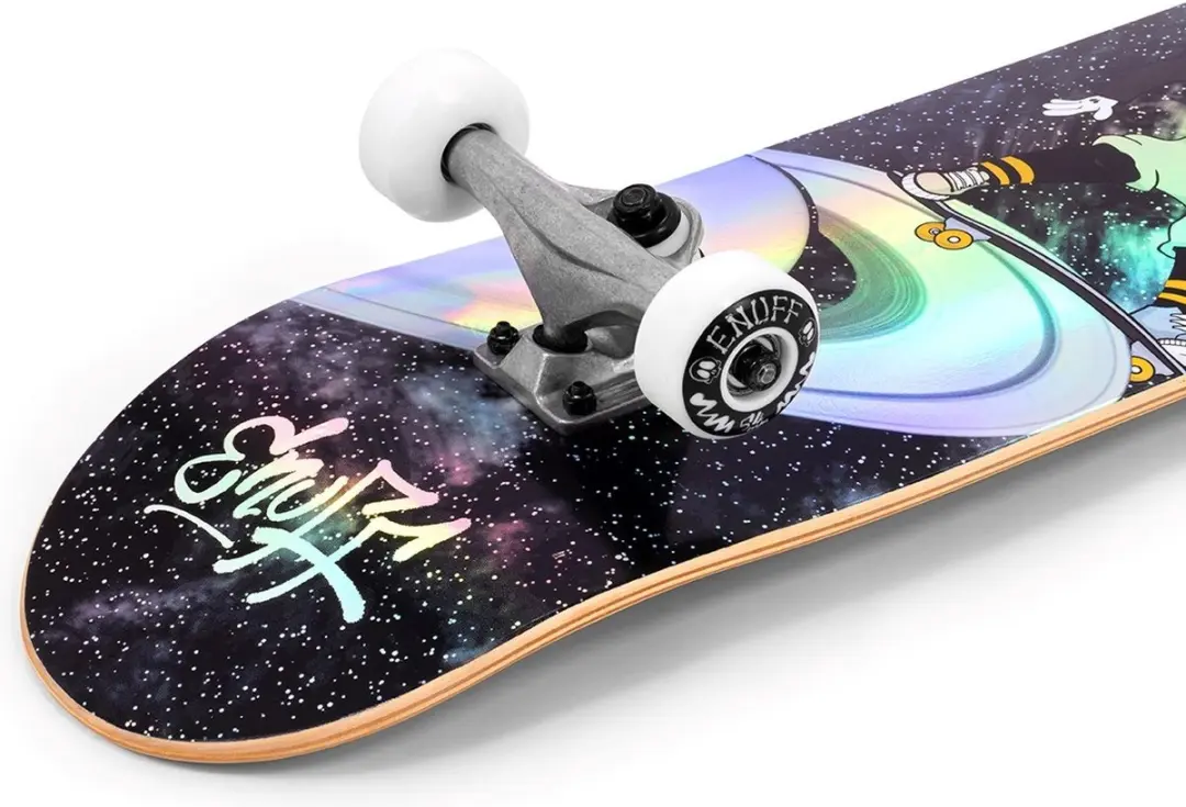 Enuff Skully Skateboard Compleet 7.75" - Zwart - afbeelding 6 van 6