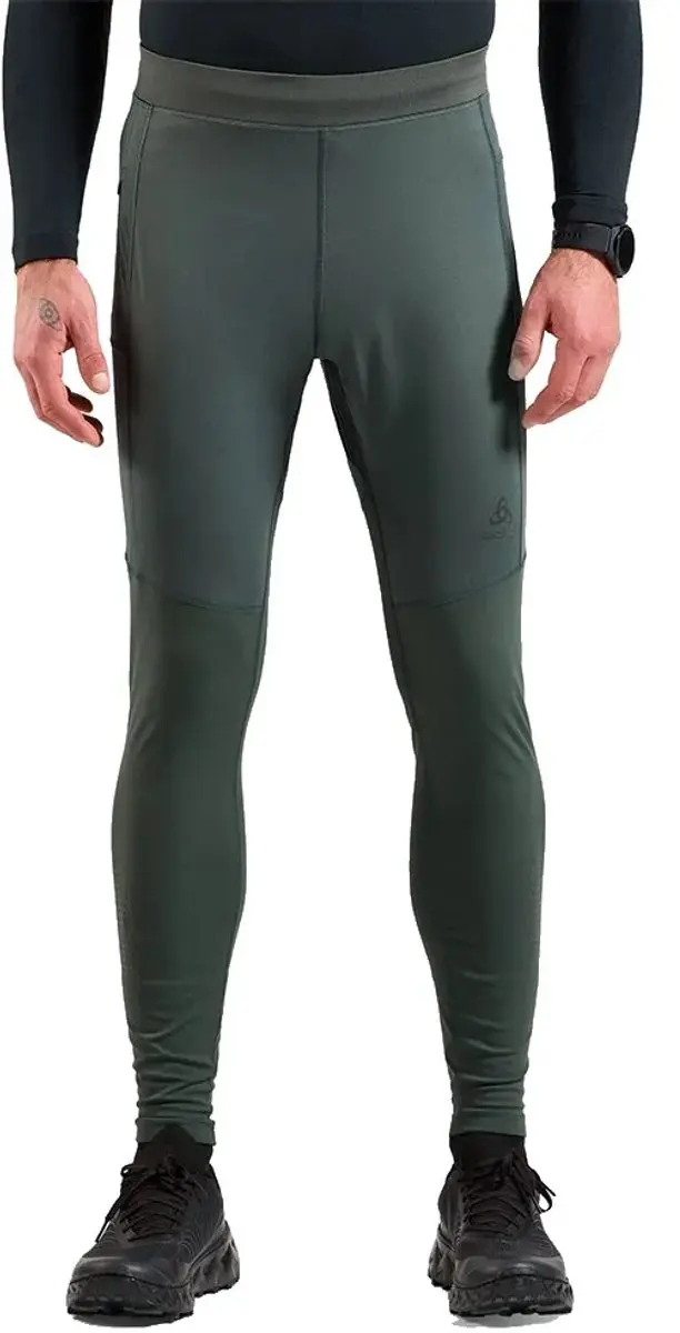ODLO Zeroweight Warm Reflective Leggings - Groen XL - afbeelding 6 van 6