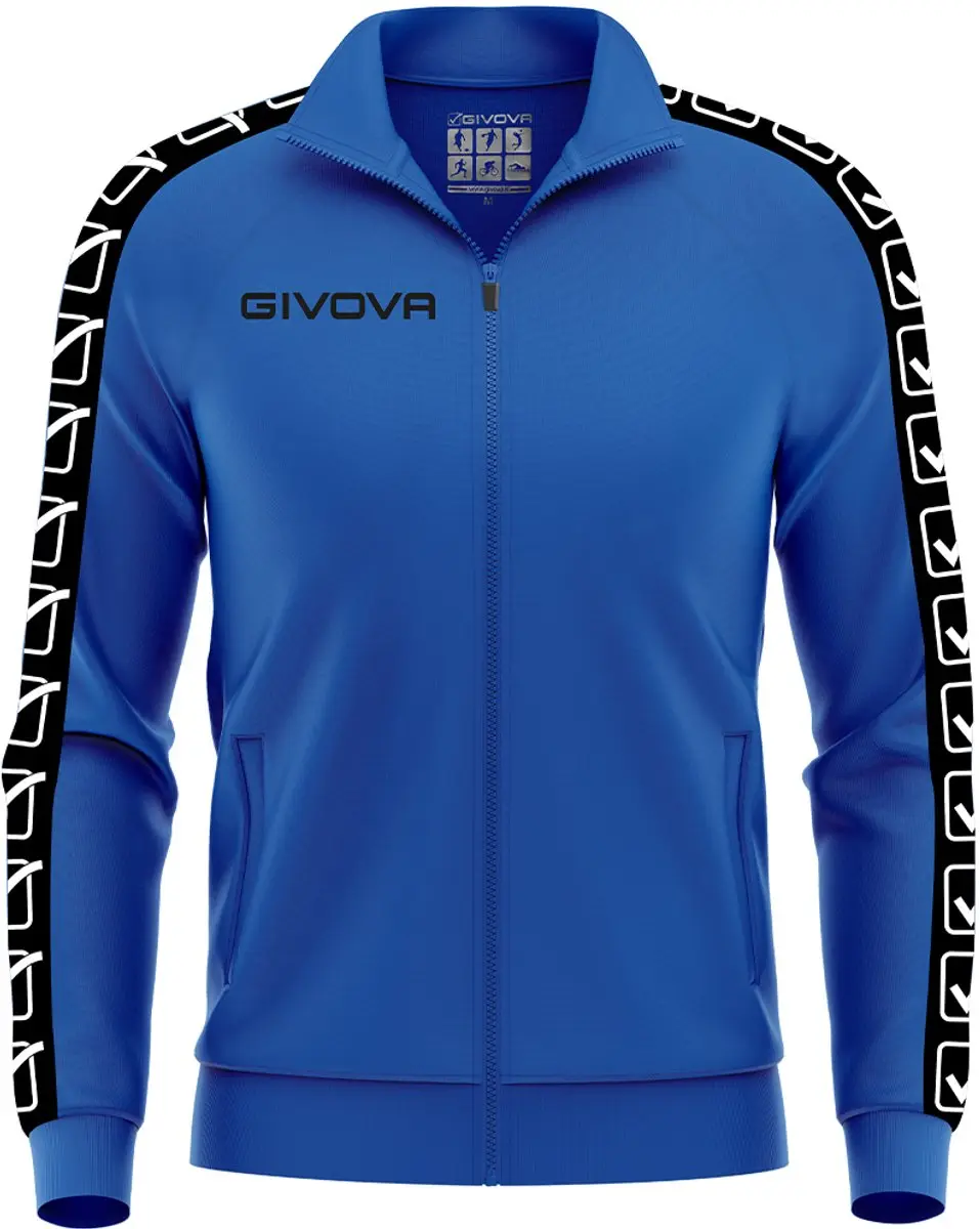 Givova Tricot Band Jas Blauw L Man