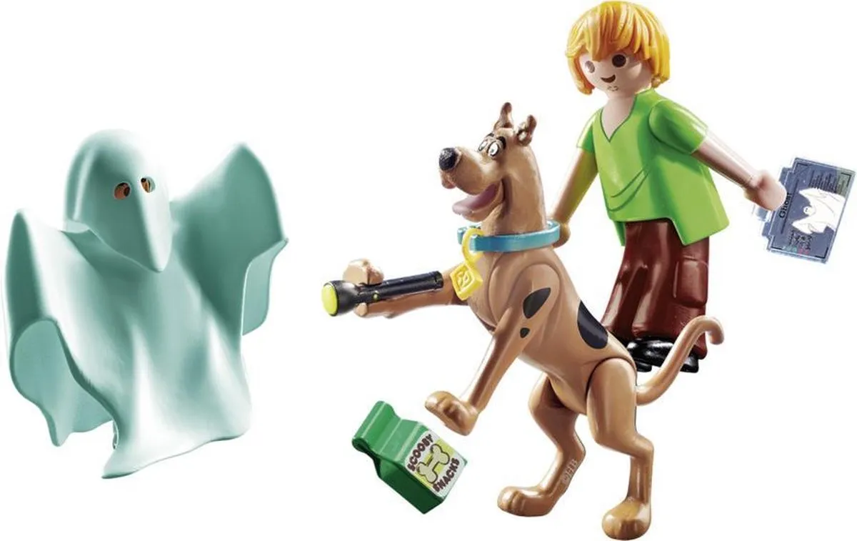Playmobil Scooby-Doo! Scooby & Shaggy Geest - 70287 Multicolor