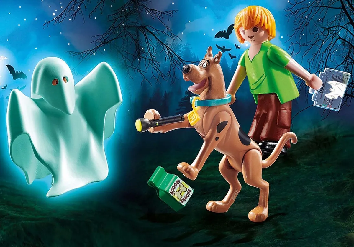 Playmobil Scooby-Doo! Scooby & Shaggy Geest - 70287 Multicolor