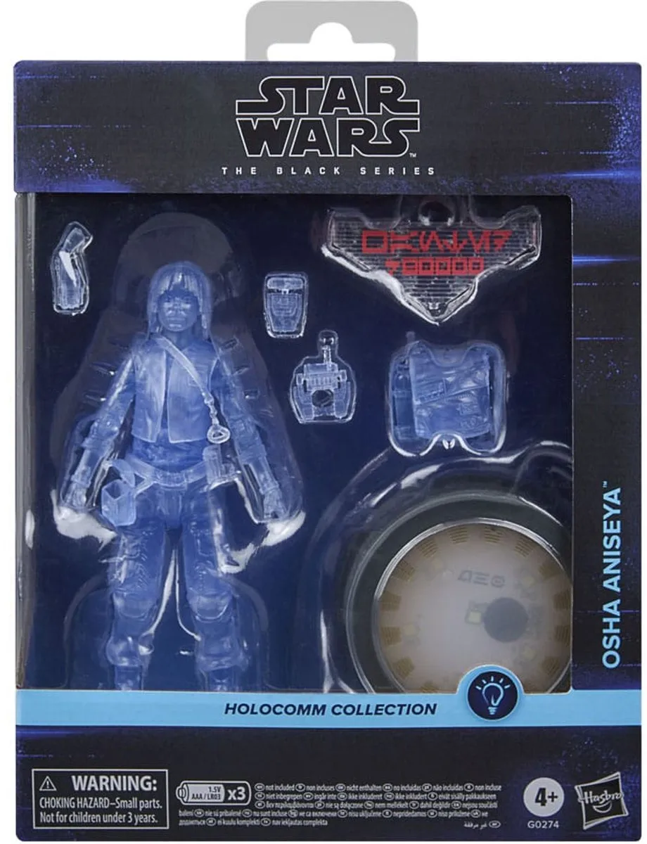 Hasbro Star Wars Black Series Osha Aniseya Action Figuur 15cm - HASG0274