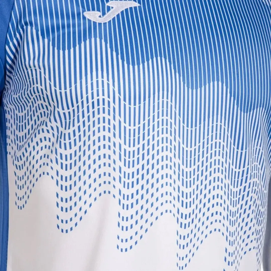 Joma Tiger Vi Heren T-shirt - XS - Wit/Koningsblauw