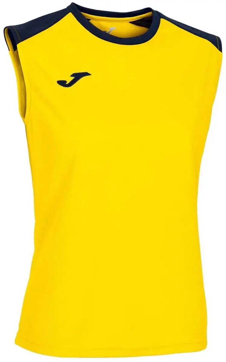 Joma Eco Championship Mouwloos T-shirt - Geel XL - afbeelding 4 van 4