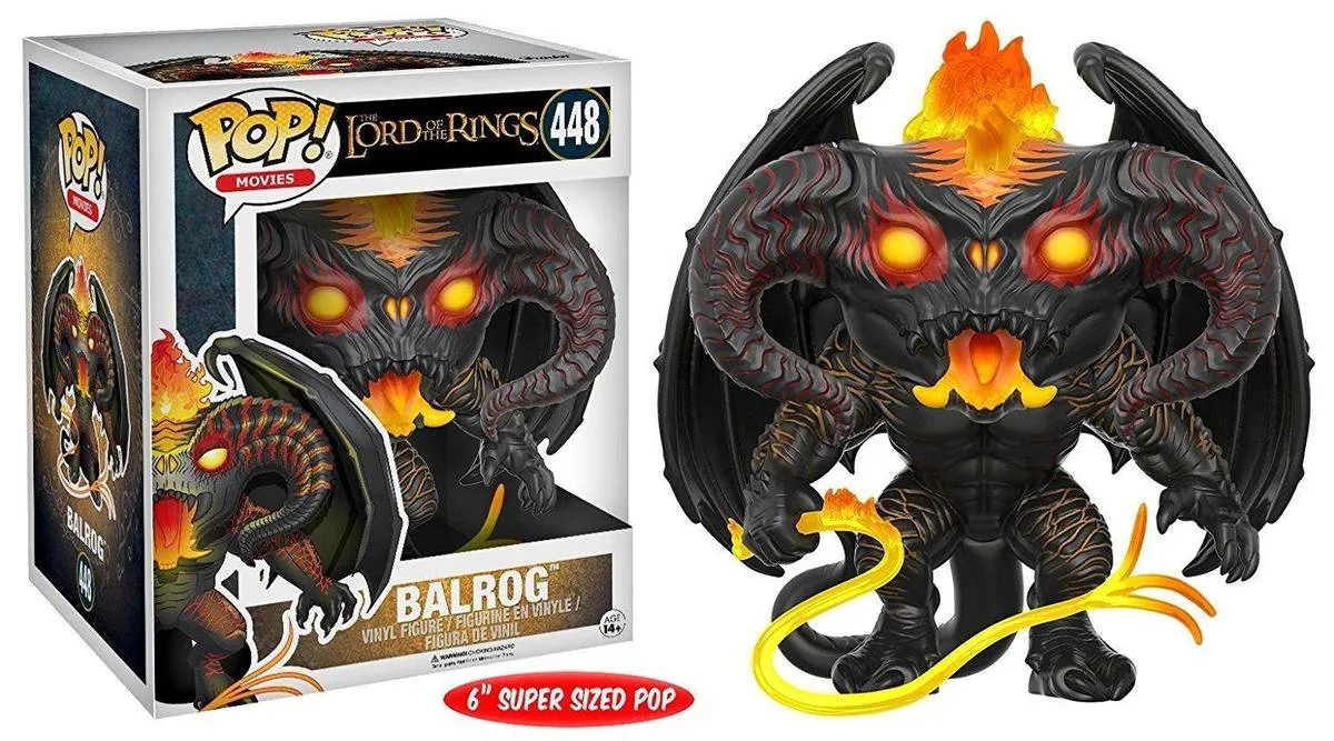 Funko POP! Movies Balrog Lord of the Rings 448 - 15cm - Multi