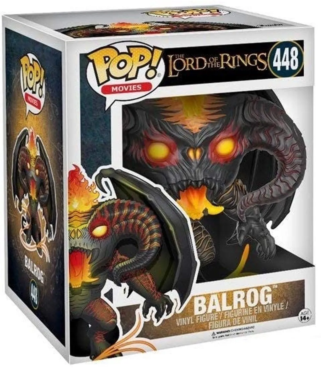 Funko POP! Movies Balrog Lord of the Rings 448 - 15cm - Multi