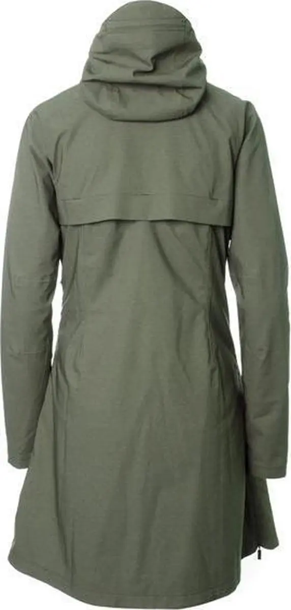 AGU SEQ Regenjas Dames Olive Groen - Waterdicht 10.000mm - L