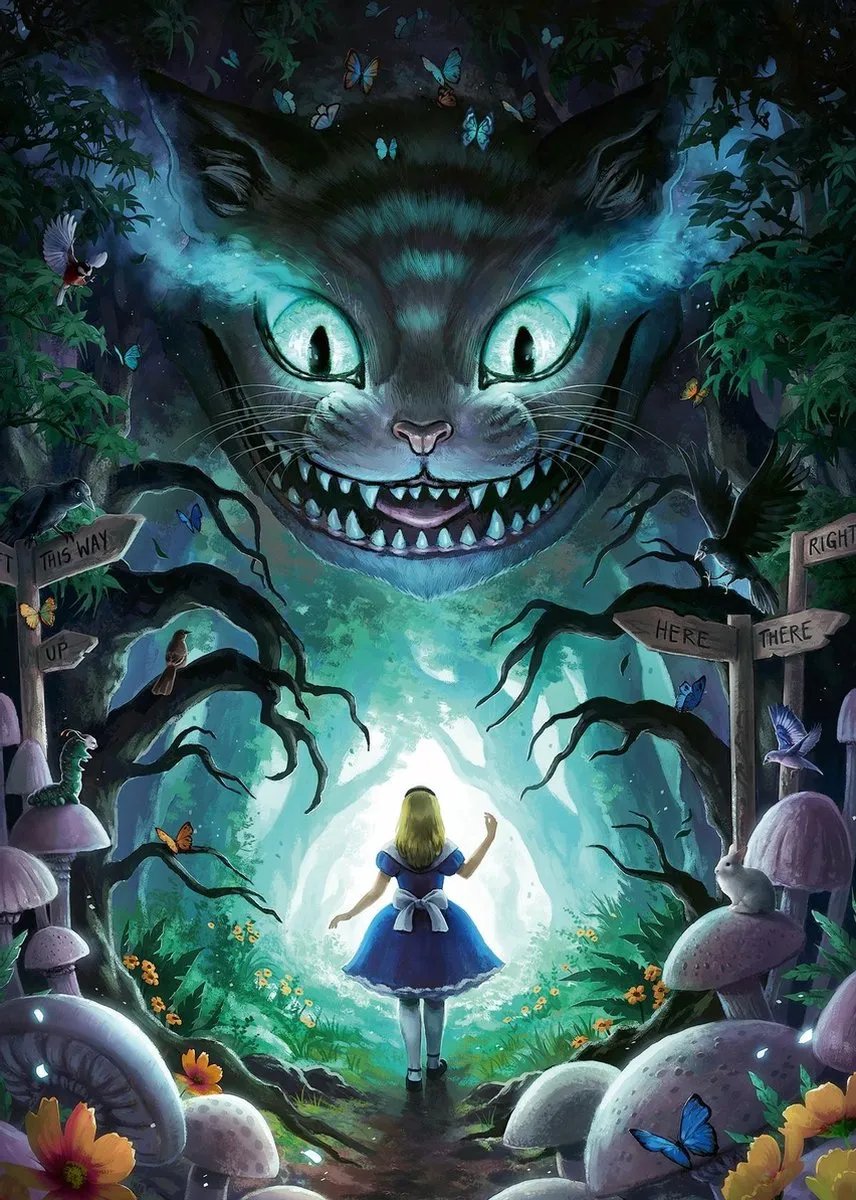 Ravensburger Disney Avonturen met Alice Legpuzzel 1000 Stuks - Multicolor