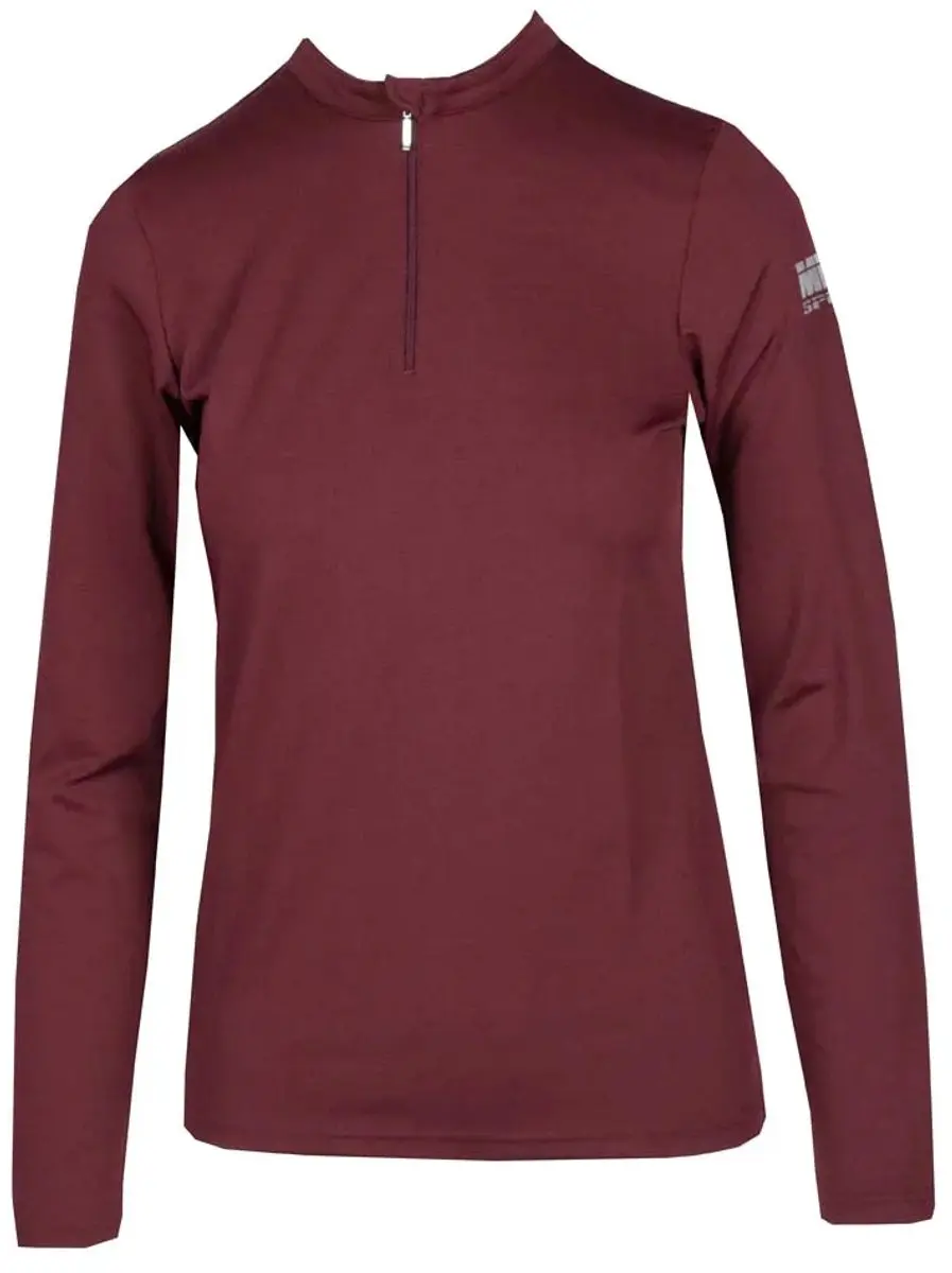 Mondoni Active Trainingsshirt Longsleeve L - Bordeaux