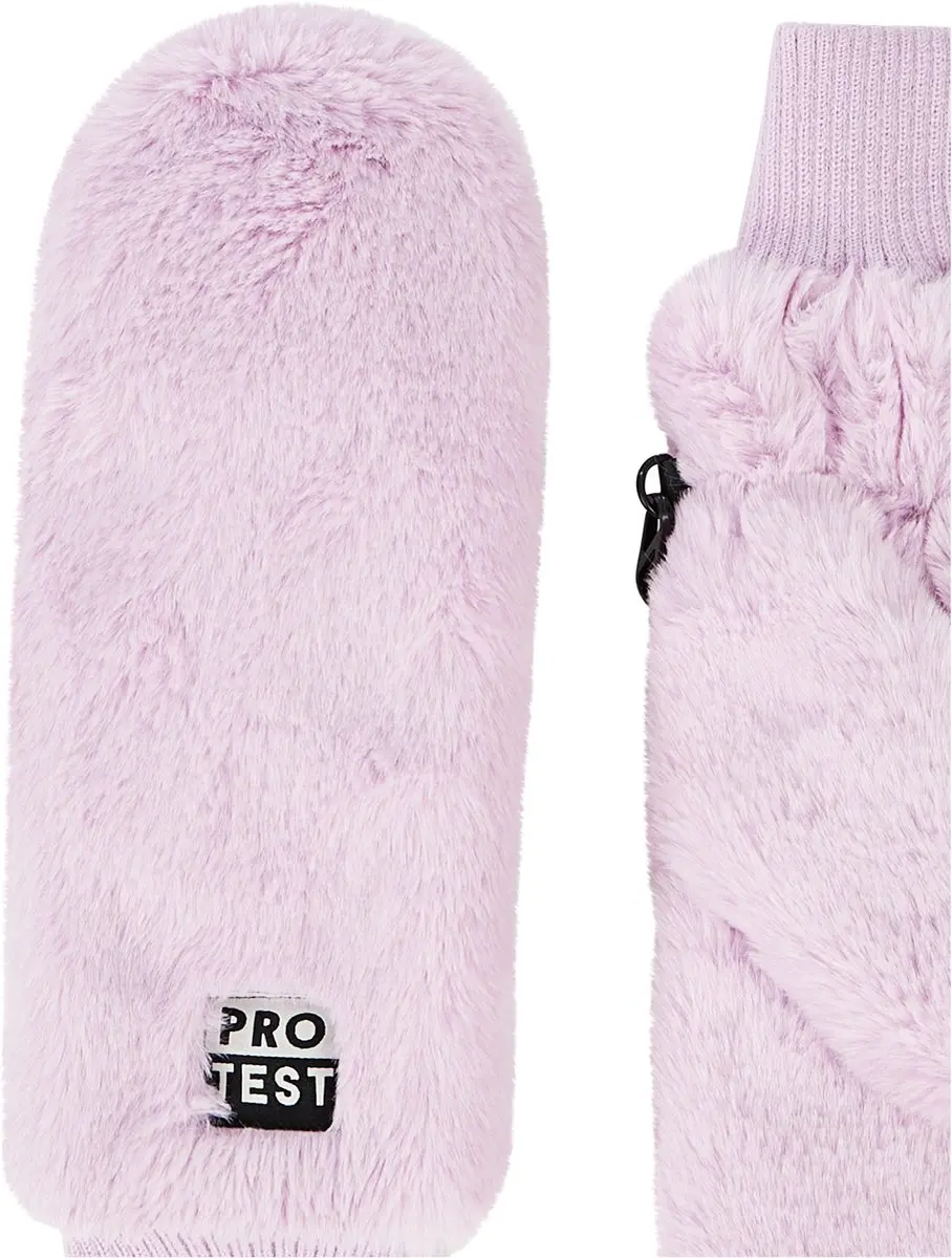 Protest Prtmarcy Ski Wanten Dames - Teddy - M - Thistle Purple