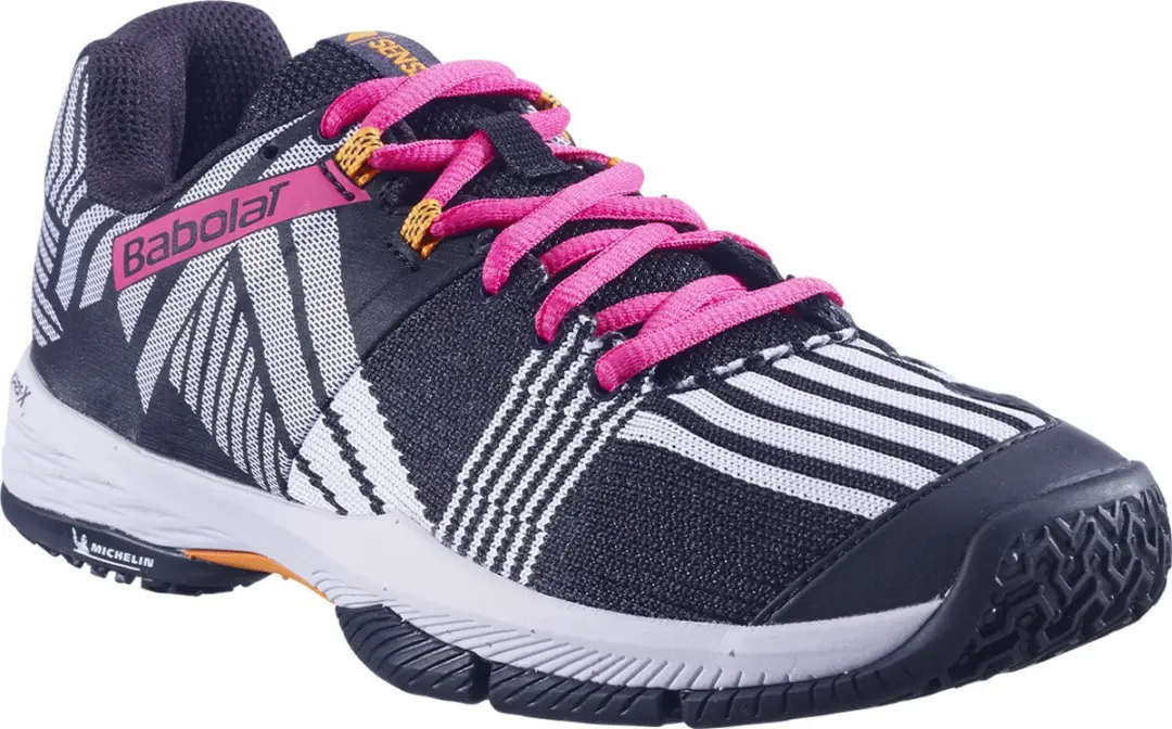 Babolat Sensa Lady Padel Schoenen 40 - Zwart/Roze - afbeelding 2 van 6