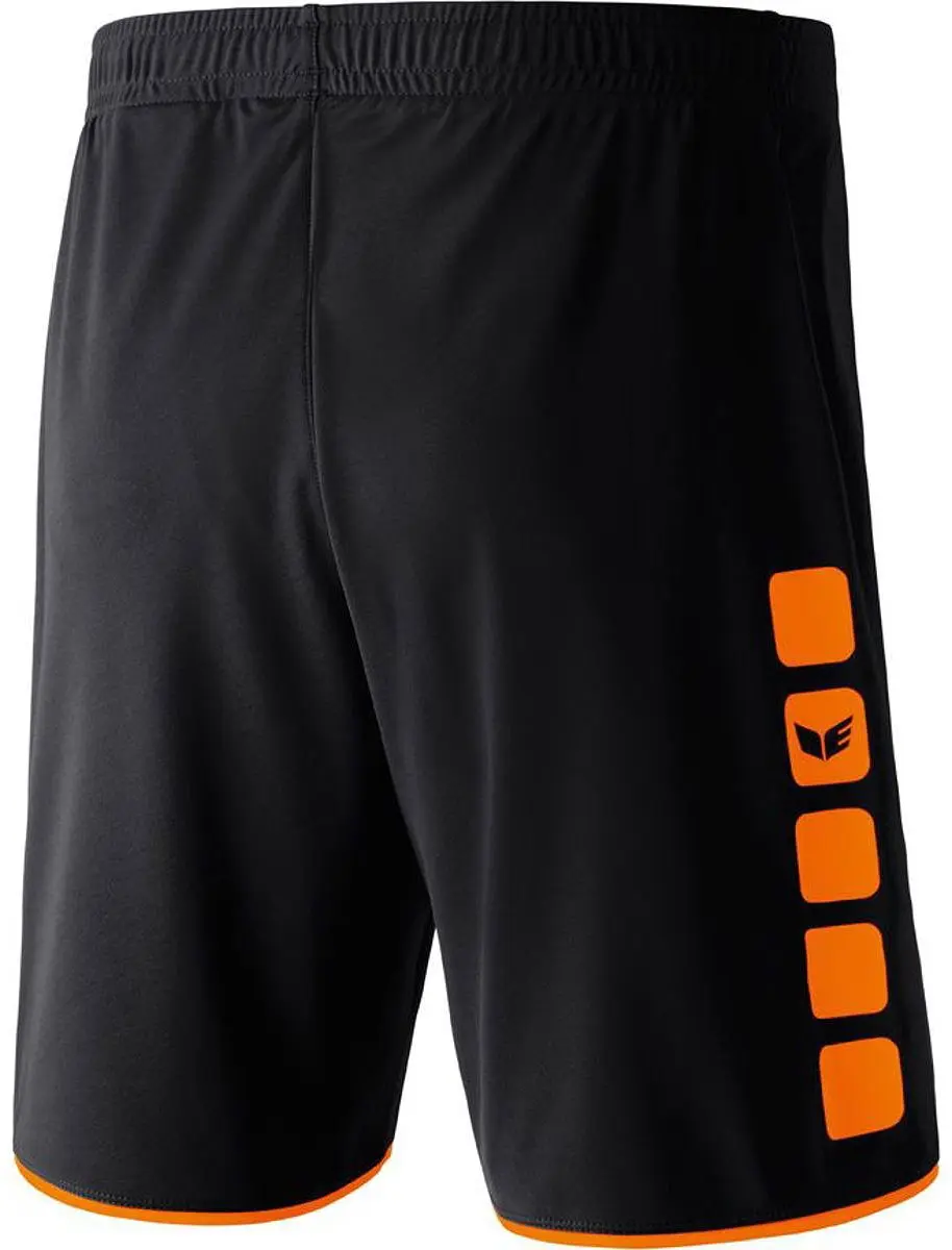 Erima 5-Cubes Short 128 - Oranje/Zwart