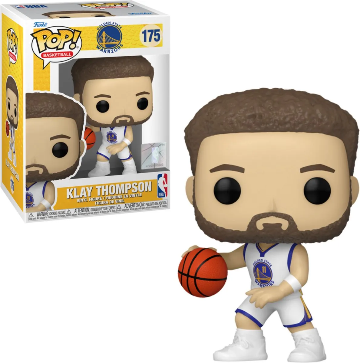 Funko Pop Basketball NBA Warriors Klay Thompson #175 - Multi
