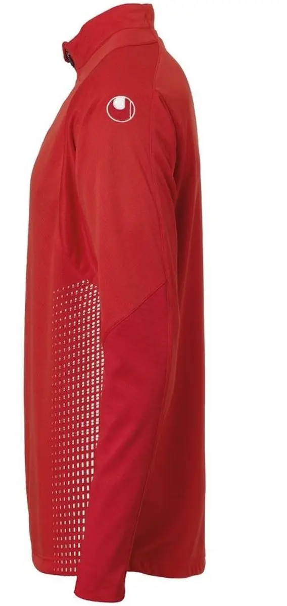 Uhlsport Score Ziptop Kindertrui 164 - Rood/Wit