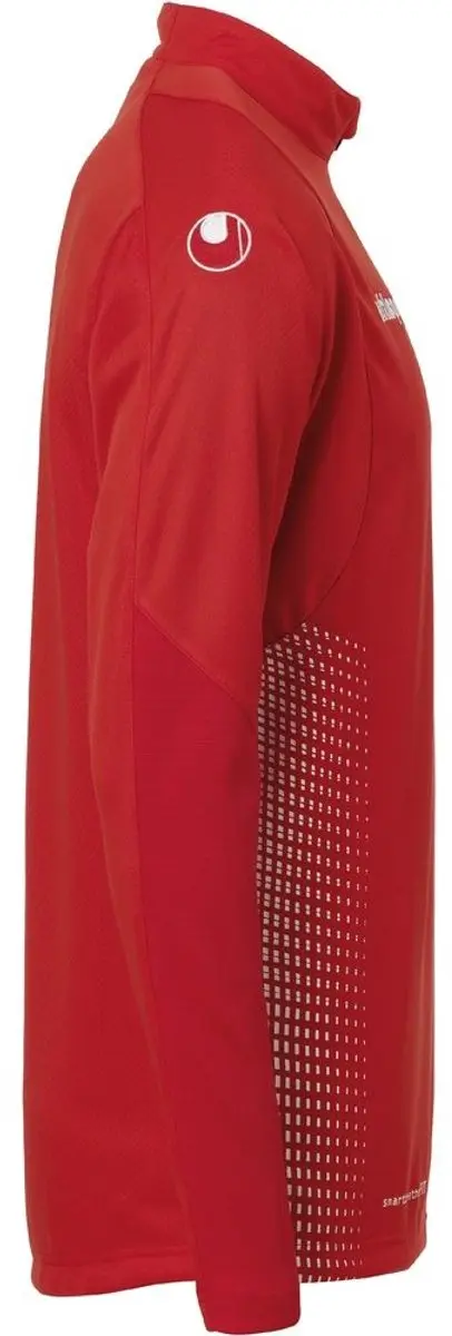 Uhlsport Score Ziptop Kindertrui 164 - Rood/Wit