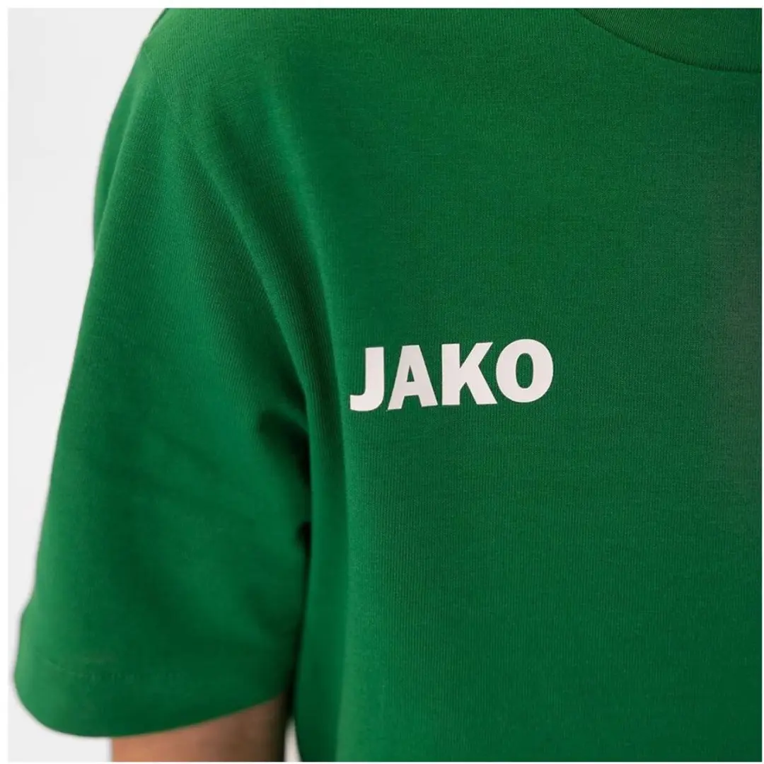 JAKO Base T-Shirt Kinderen 128 - Sportgroen