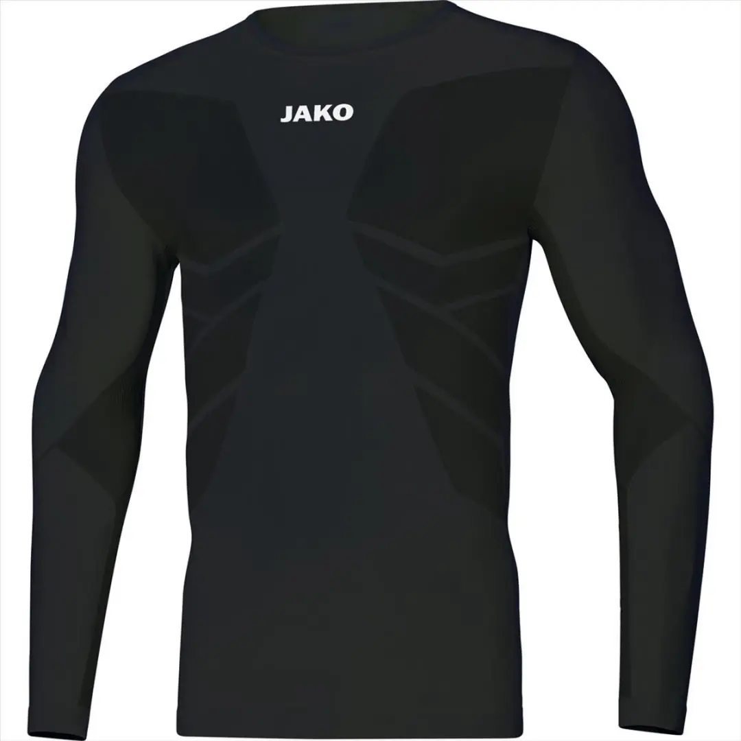 Jako Comfort 2.0 Longsleeve Heren M - Zwart