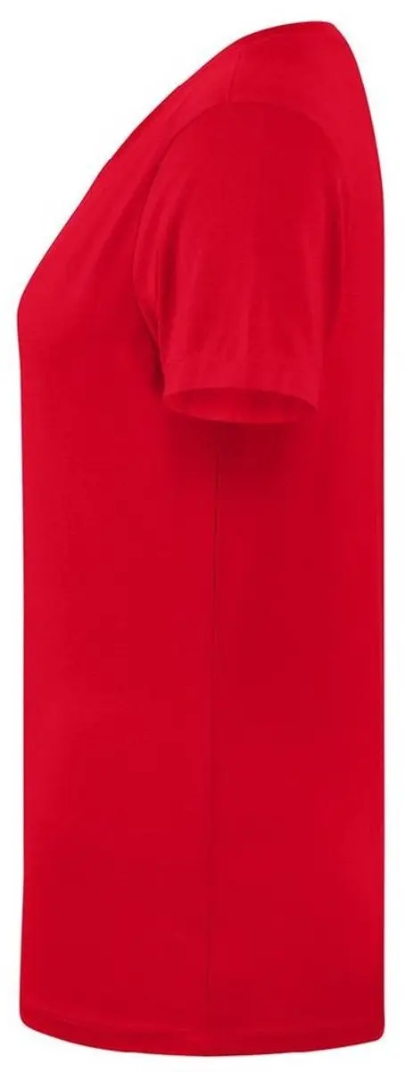 JAKO Organic Stretch-T-Shirt Dames - Rood - Maat 36