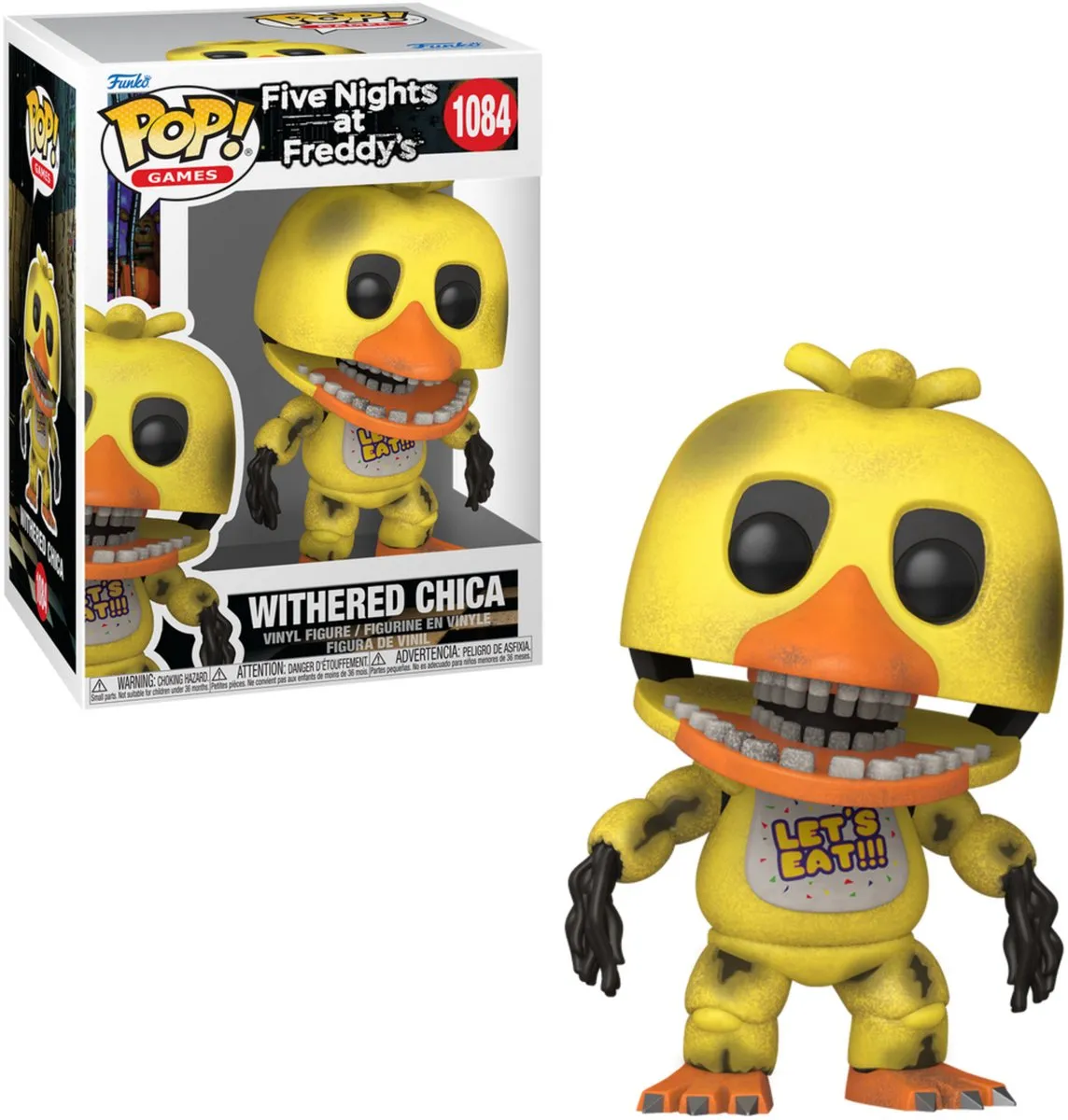 Funko Pop! Five Nights at Freddy's Withered Chica #1084