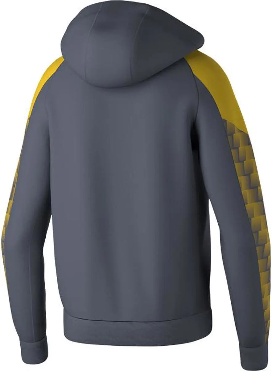 Erima Evo Star Trainingsjack Kinderen 152 - Grijs/Geel