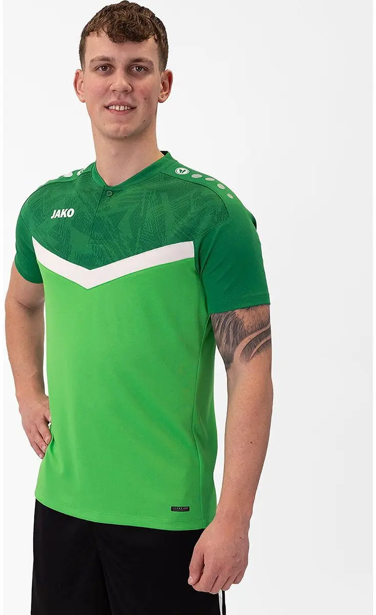Jako Iconic Polo Heren - Zachtgroen XXL