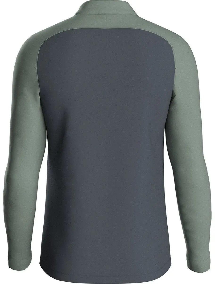 JAKO Iconic Ziptop Heren - XL - Zachtgrijs/Mintgroen