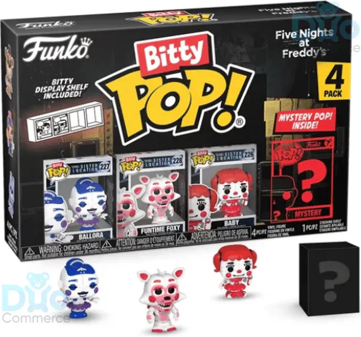 Funko Pop! Five Nights at Freddy's Bitty Ballora - 4 Stuks - Veelkleurig