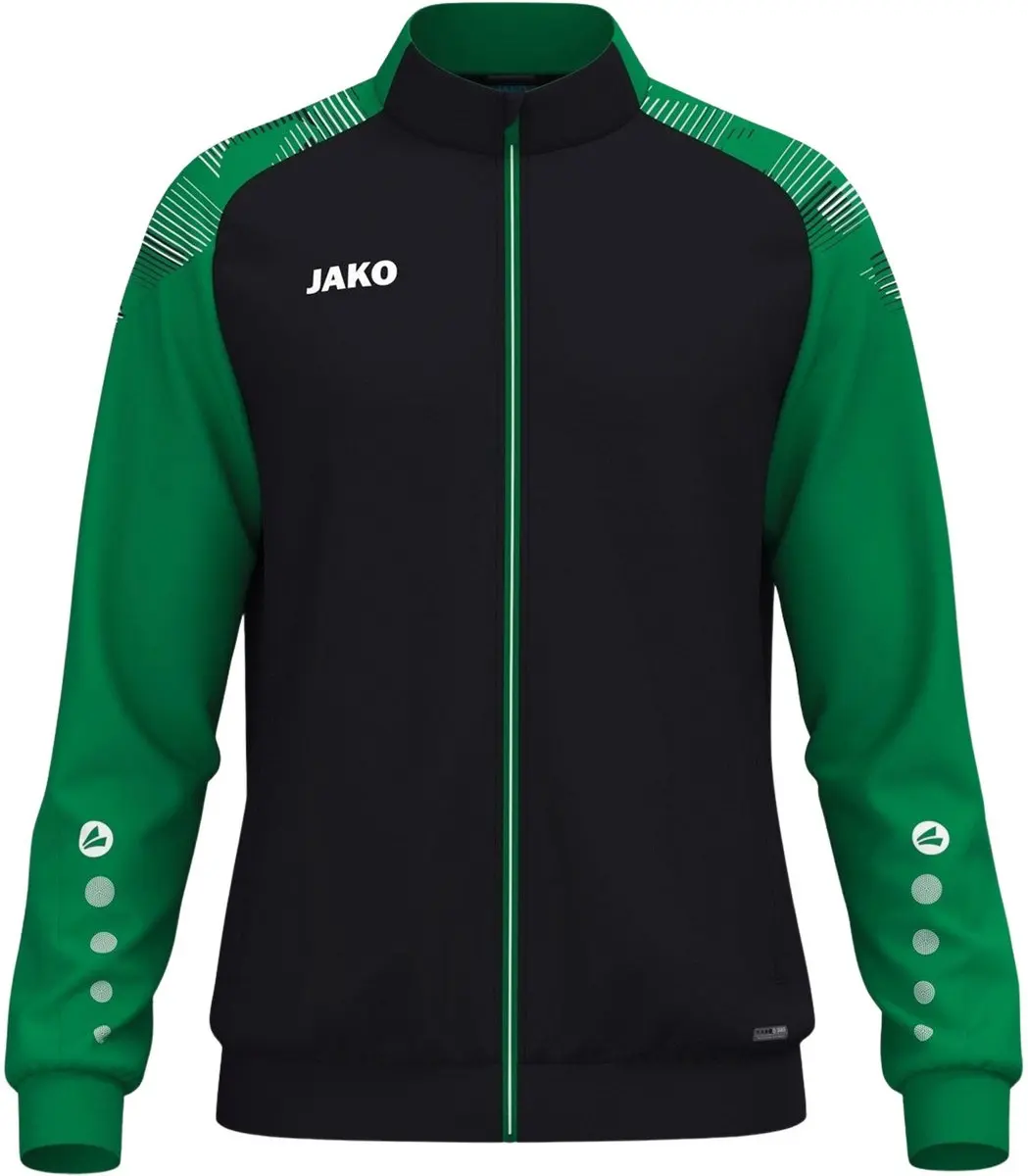 Jako Sonic Vest Junior 128 - Zwart-Groen