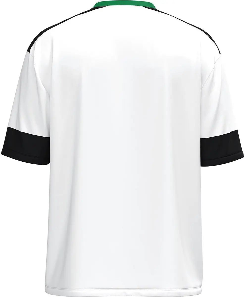Jako Club 92 Shirt Heren Korte Mouw - XXL - Wit/Sportgroen/Zwart