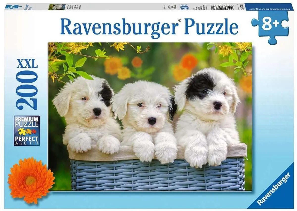 Ravensburger Schattige Puppies Legpuzzel 200 Stuks