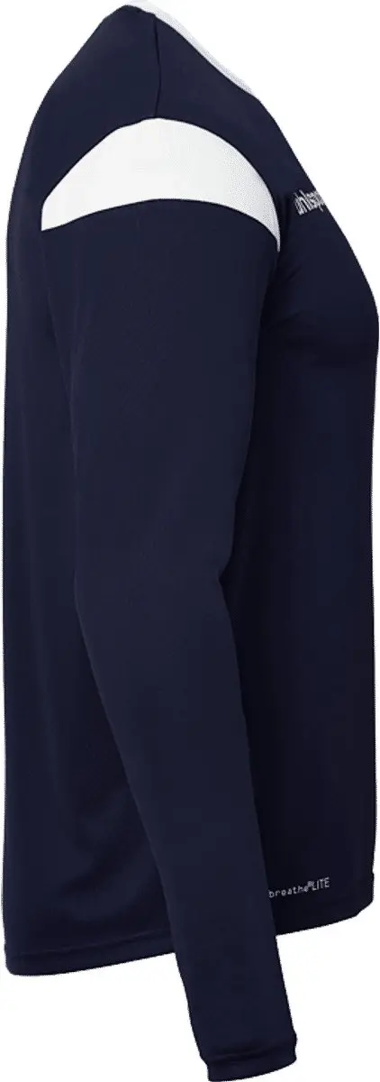 Uhlsport Squad 27 Voetbalshirt Lange Mouw Kinderen 140 - Marine/Wit