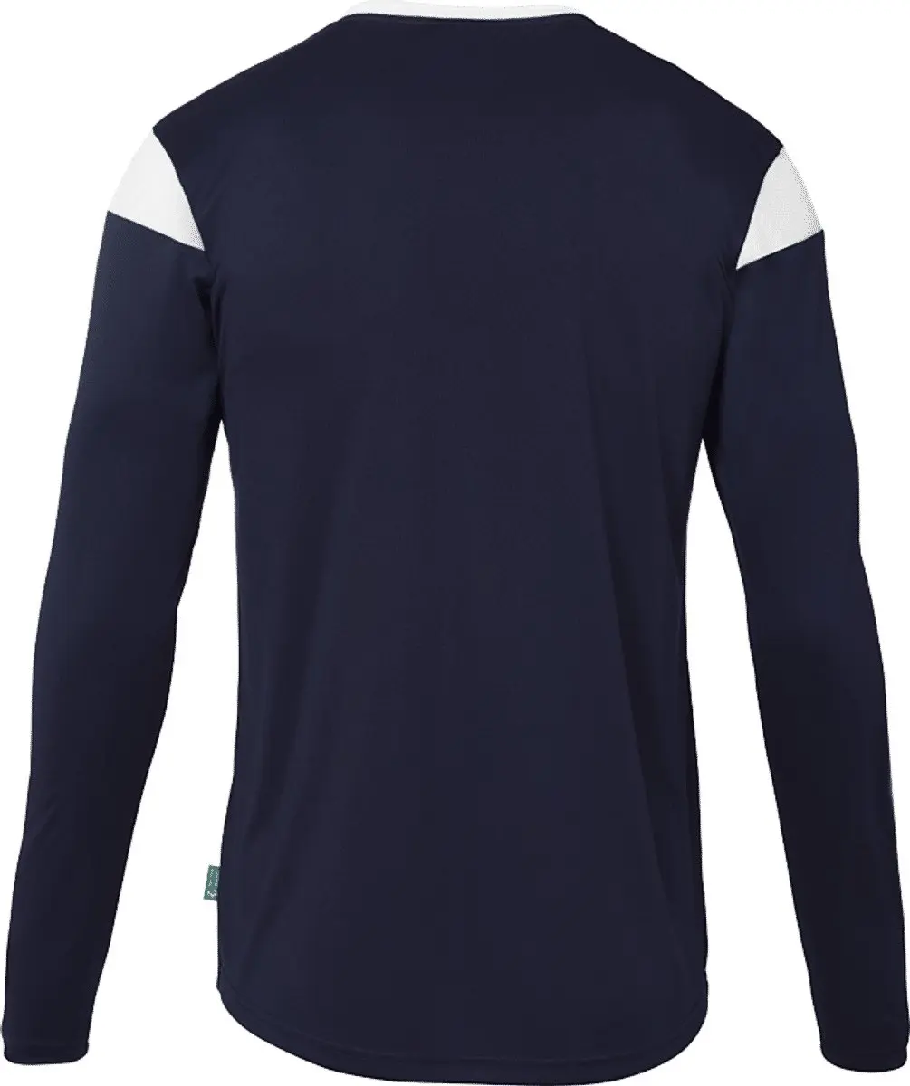 Uhlsport Squad 27 Voetbalshirt Lange Mouw Kinderen 140 - Marine/Wit