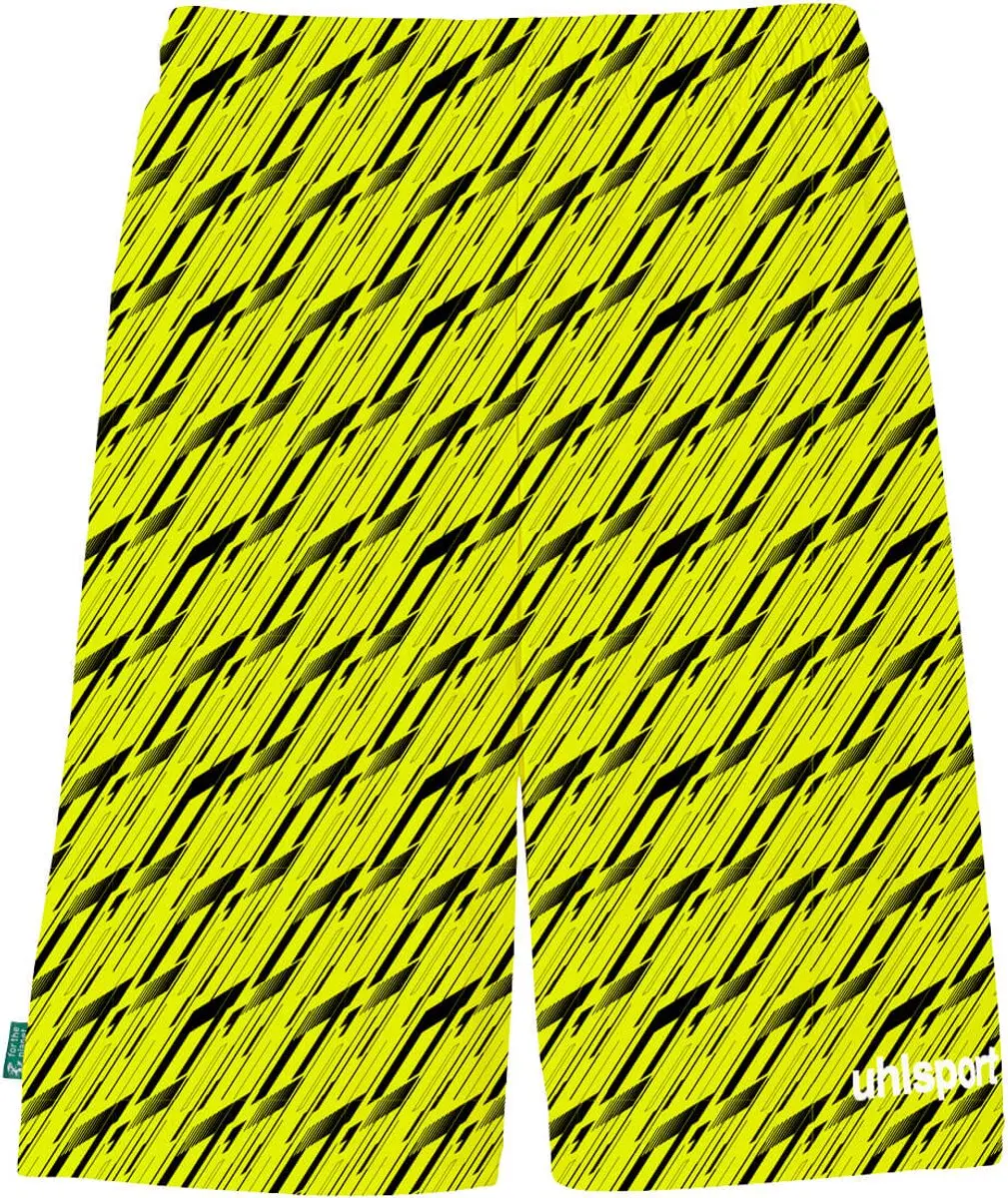 Uhlsport Progressive Trainingspak - M - Fluogeel/Zwart