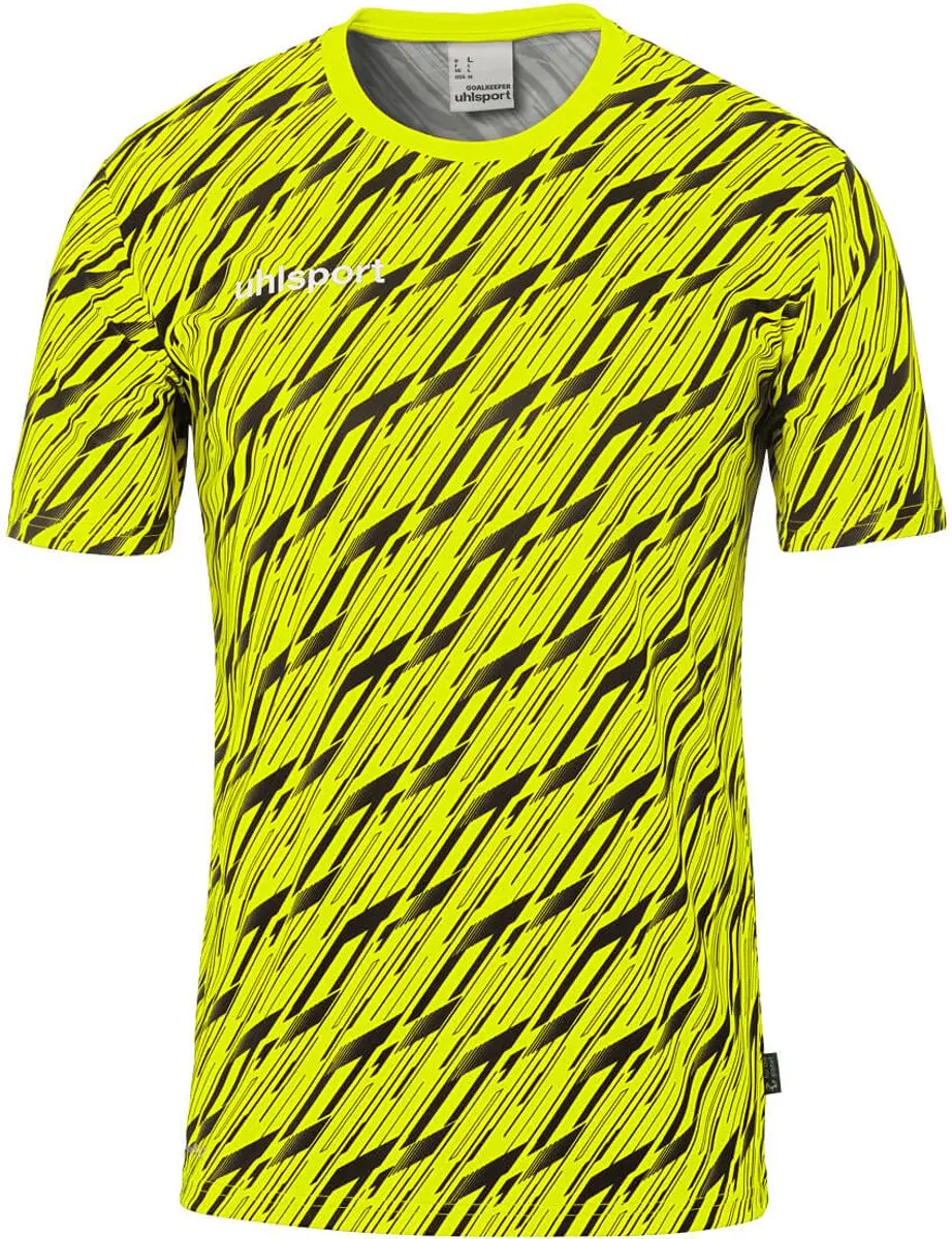 Uhlsport Progressive Trainingspak - M - Fluogeel/Zwart