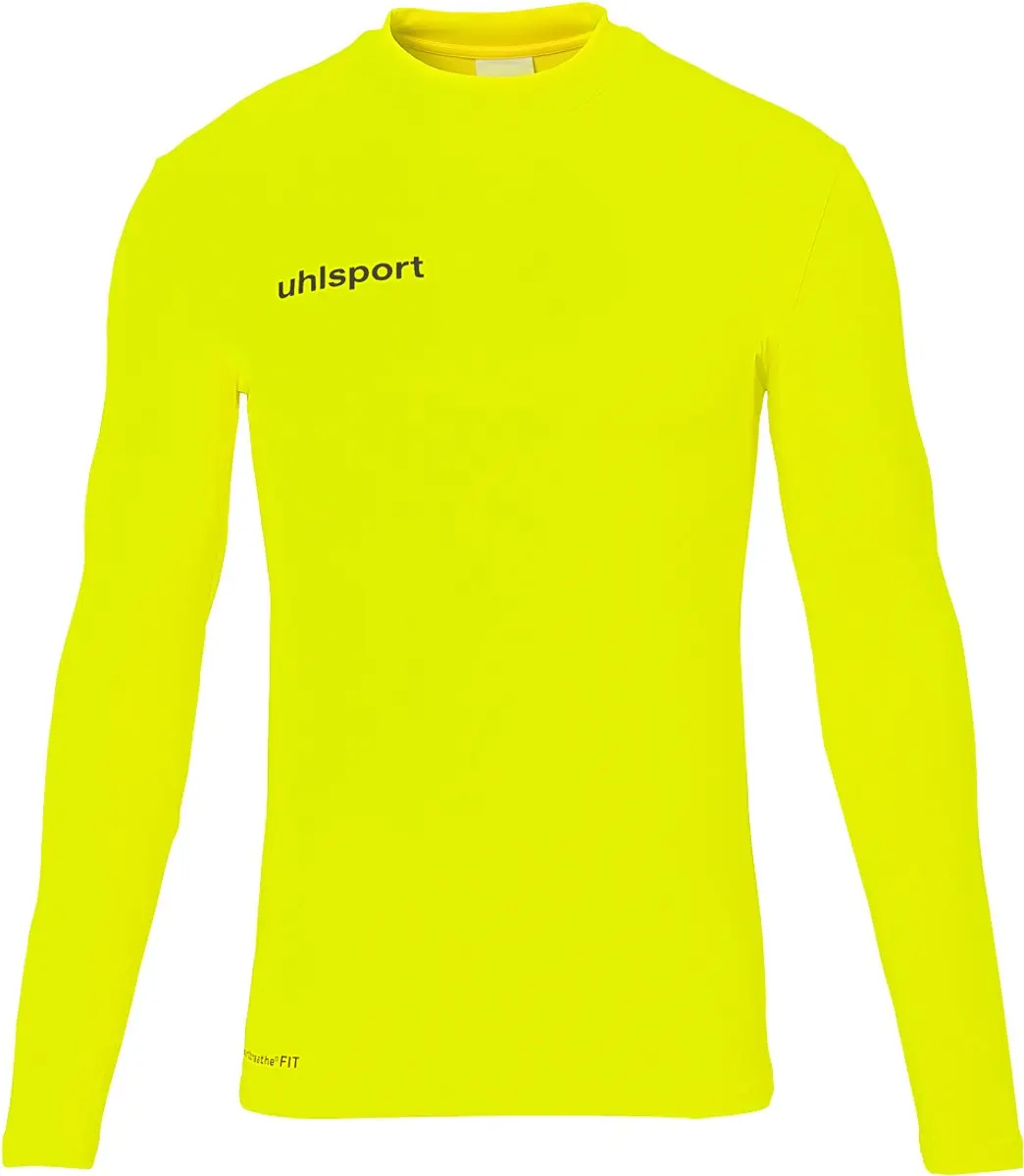 Uhlsport Progressive Trainingspak - M - Fluogeel/Zwart