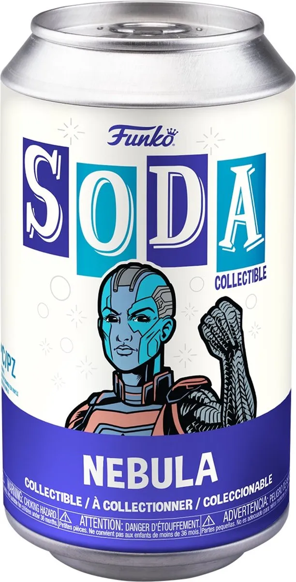 Funko Vinyl Soda Guardians of the Galaxy 3 Nebula 68820 - Veelkleurig