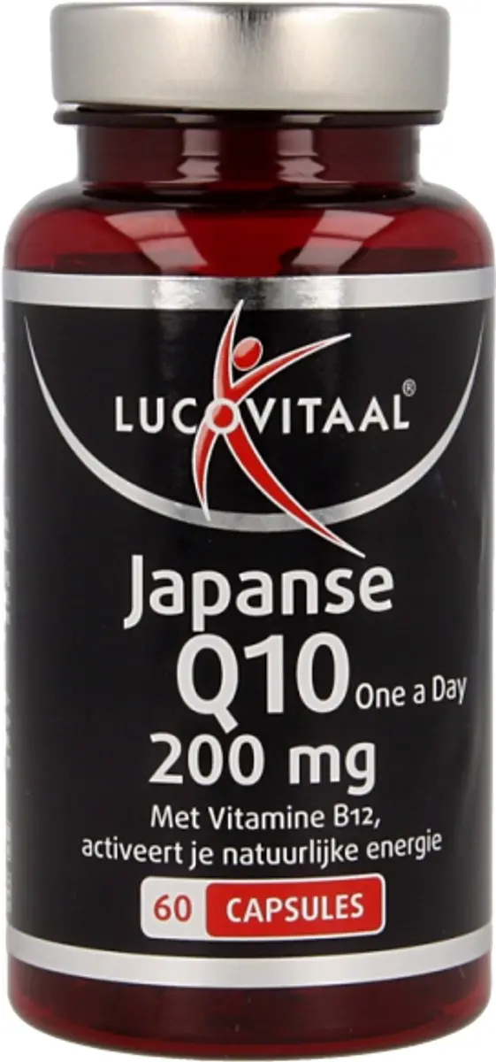 Lucovitaal Japanse Q10 One a Day 200mg - 60 Capsules - afbeelding 5 van 6