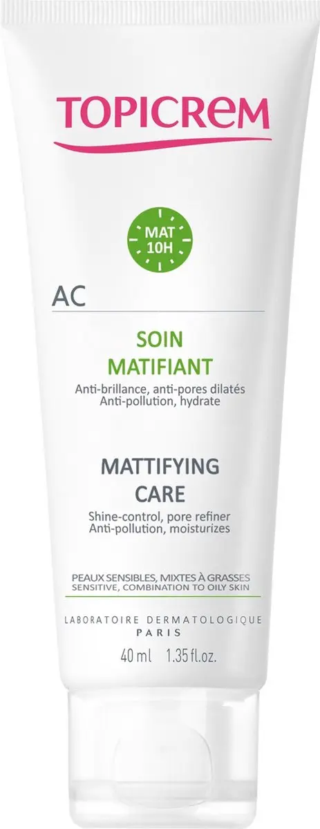Topicrem Ac Mattifying Care 40ml - 40 Stuks