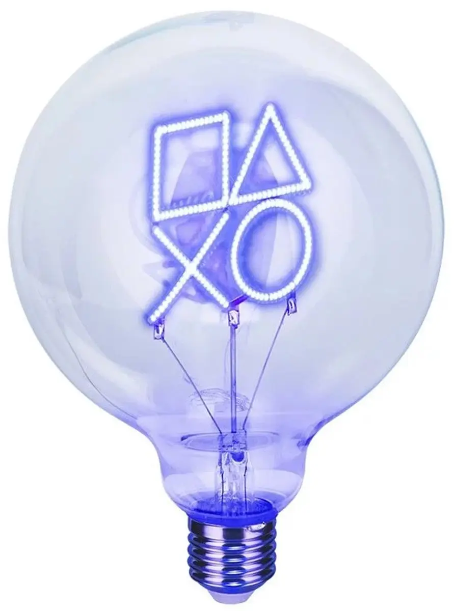 Paladone PlayStation Icon LEDlamp E27 - Blauw