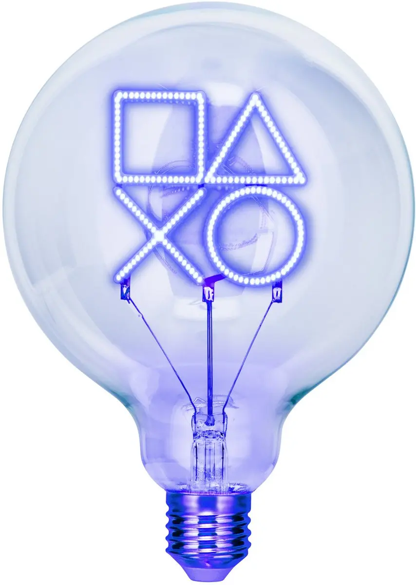 Paladone PlayStation Icon LEDlamp E27 - Blauw
