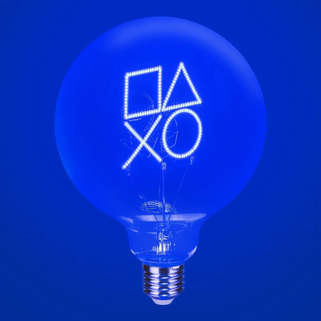 Paladone PlayStation Icon LEDlamp E27 - Blauw